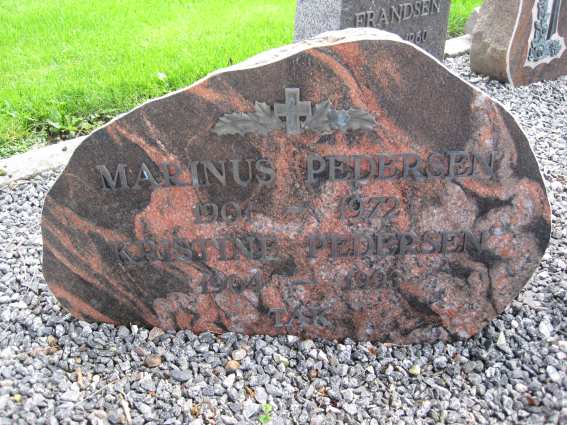 Billede af gravsten på Ørslevkloster Kirkegård